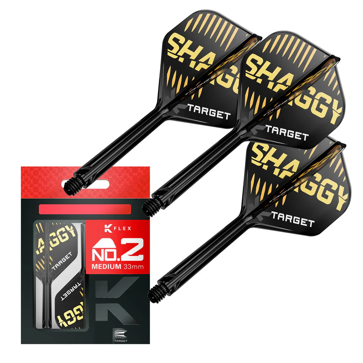 SCOTT WILLIAMS   TARGET K-FLEX 1 PIECE MEDIUM SHAFT  NO2 FLIGHT