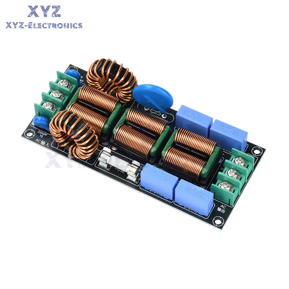 AC110-250V 4level Audio Power Supply EMI Electromagnetic Interference filter 16A