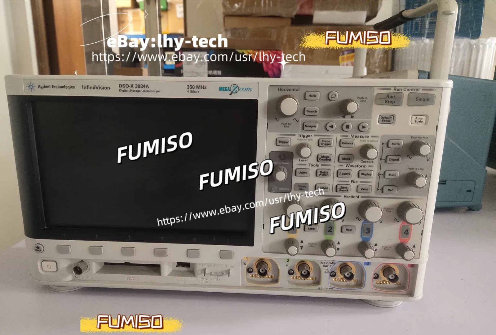 Tested Agilent DSO-X 3034A DSOX3034A Oscilloscope By express&lhy