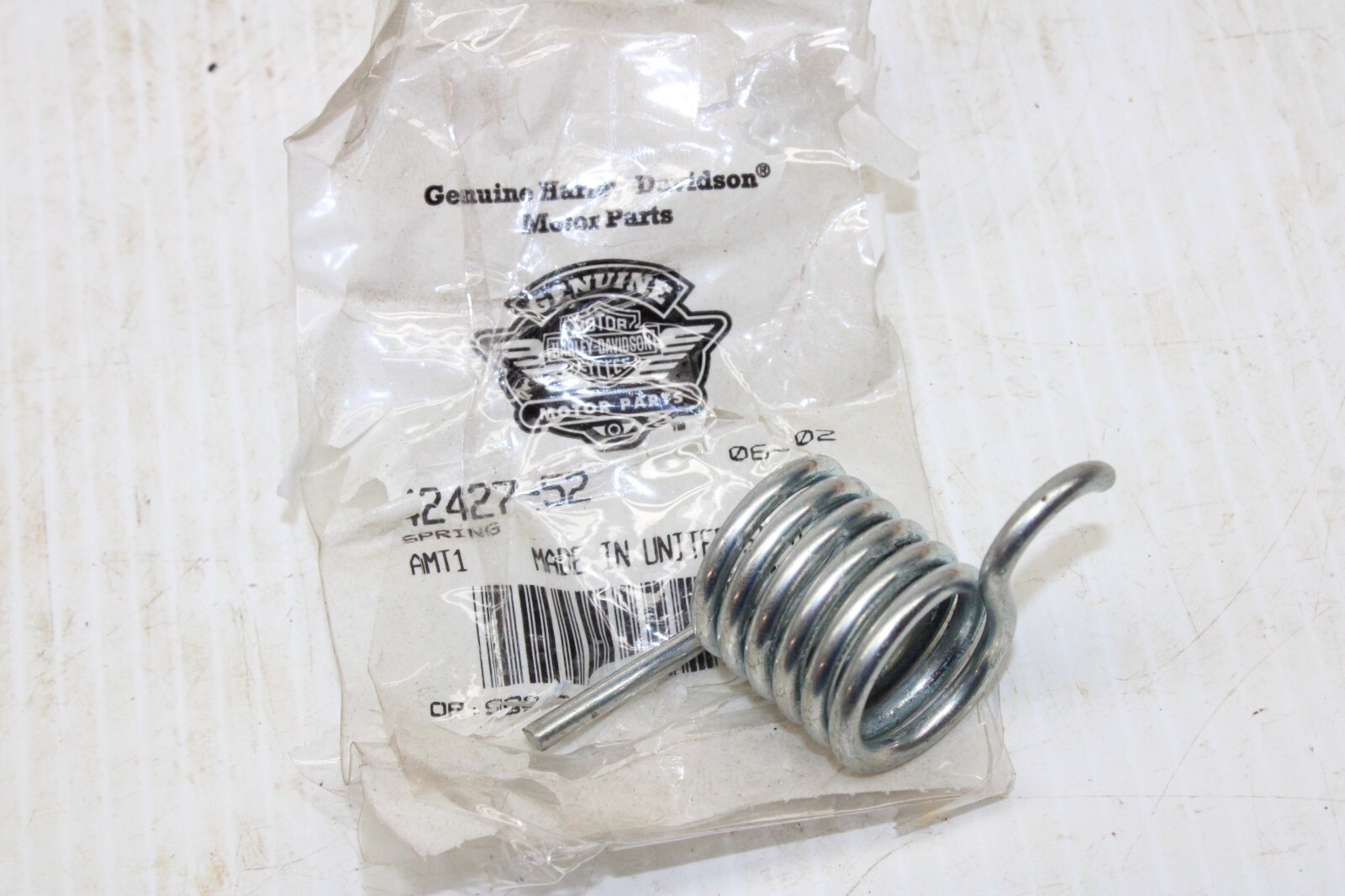 GENUINE Harley K KH XLH XLCH Sportster Brake Pedal Return Spring 42427-52 NOS