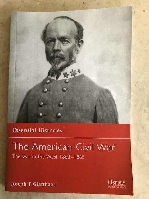 The American Civil War: The War in the West 1863-1865 Book, New