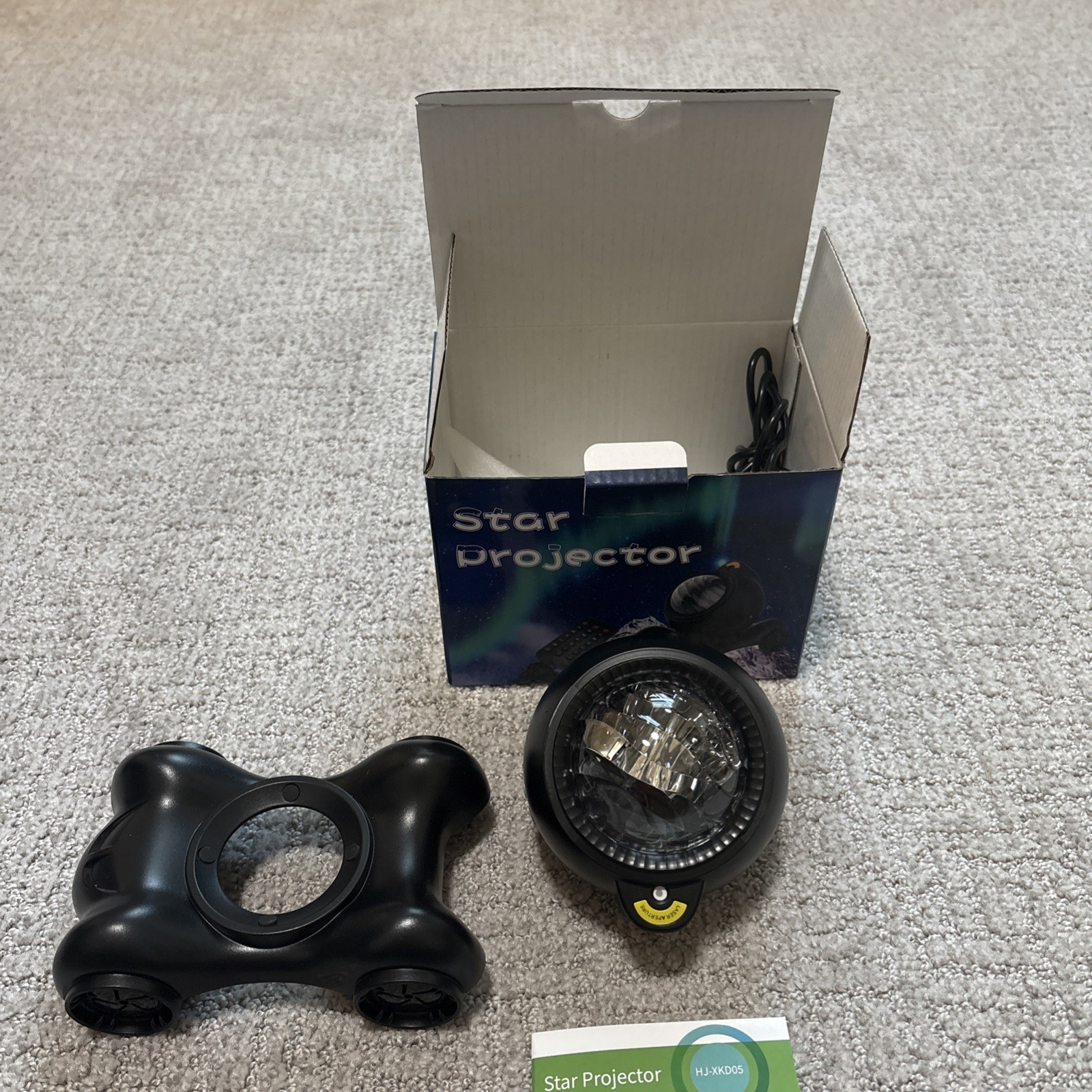 Rossetta HJ-XKD09 Galaxy Star Projector Black