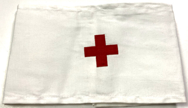 WWI US MEDIC SLEEVE ARM BRASSARD
