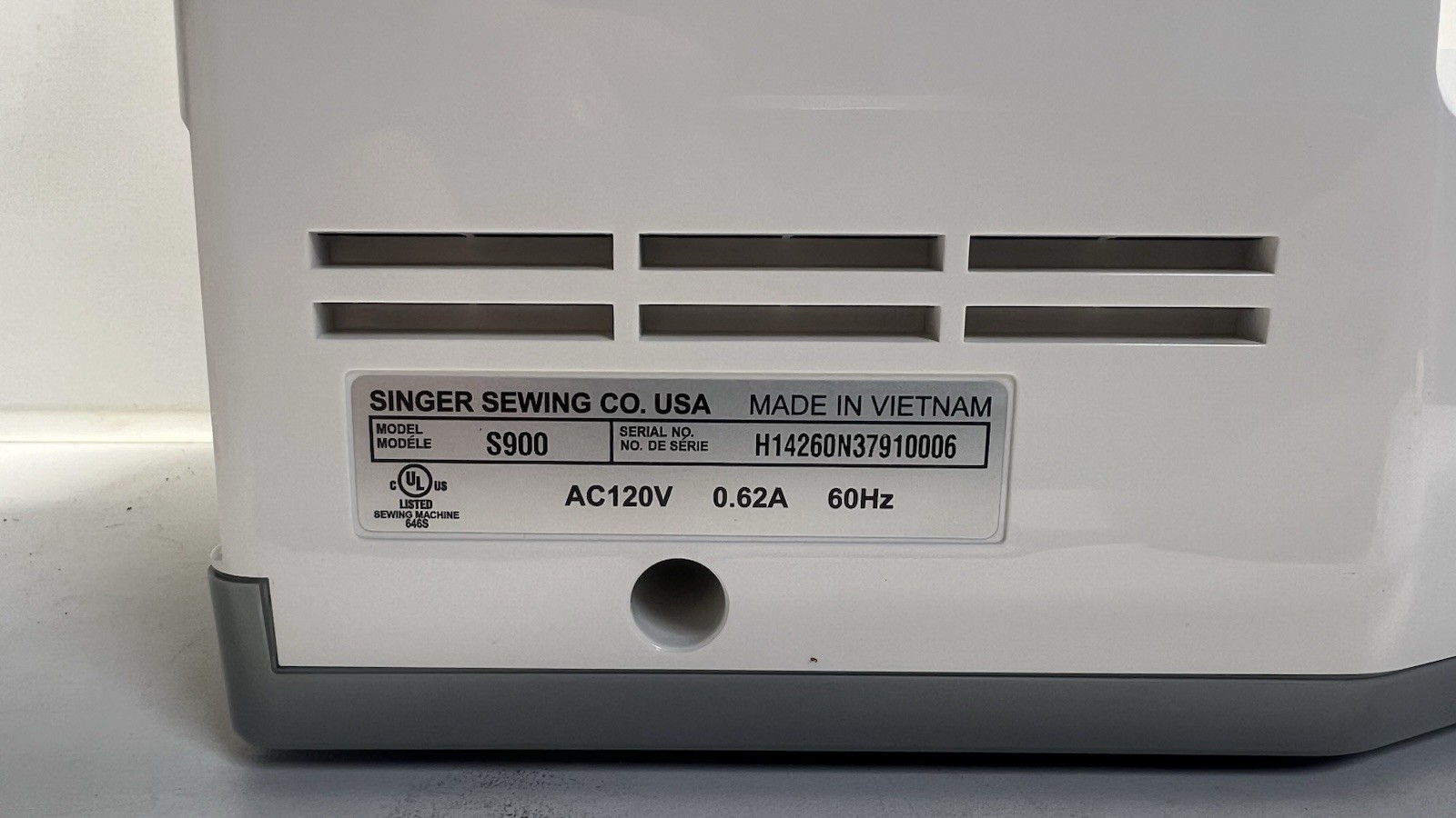 🧵 SINGER S900 Computerized Sewing Machine (Open Box)