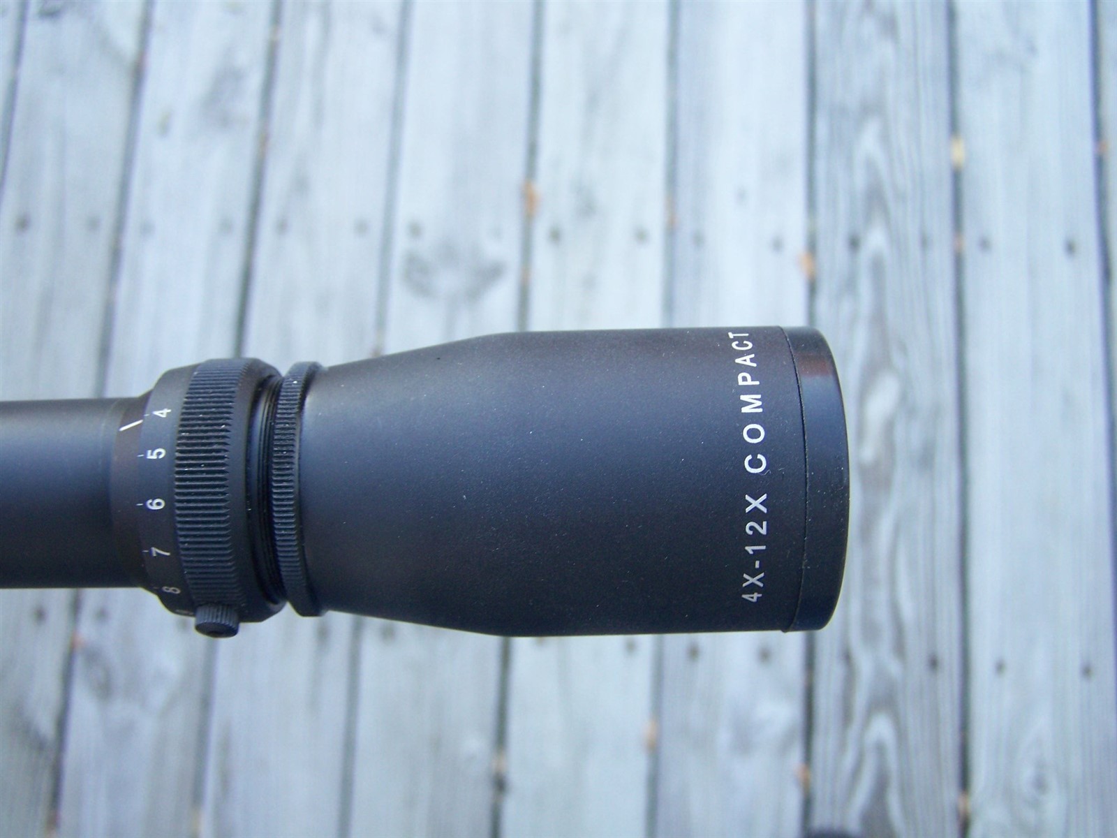 Burris Mini Compact 4x12 A.O. Rifle Scope ~Matte~ Bal-Plex USA
