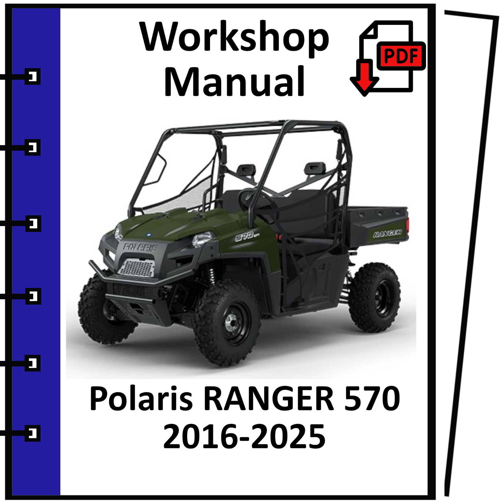 POLARIS RANGER 570 2021 2022 2023 2024 2025 SERVICE REPAIR WORKSHOP MANUAL PDF