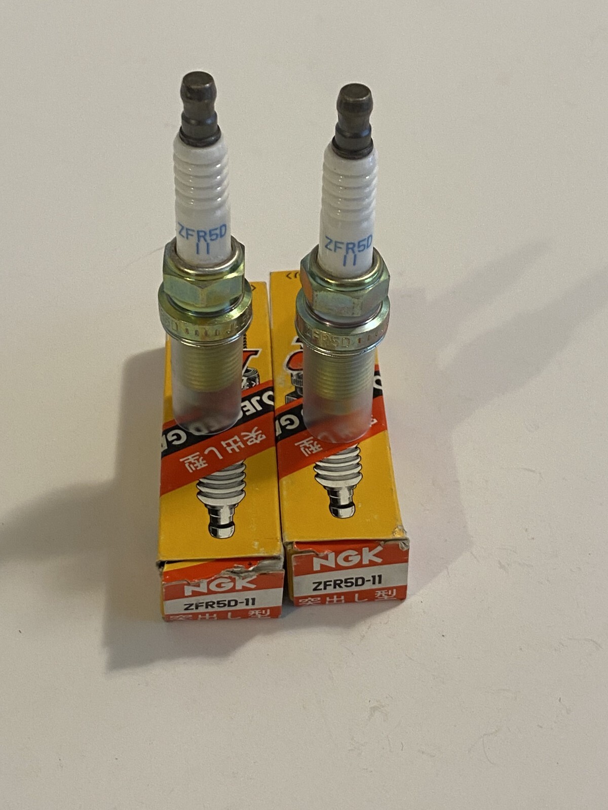 NEW NGK NICKEL SPARK PLUGS (QTY. 2) ZFR5D-11 FITS 1989 NISSAN 240SX DISCONTINUED