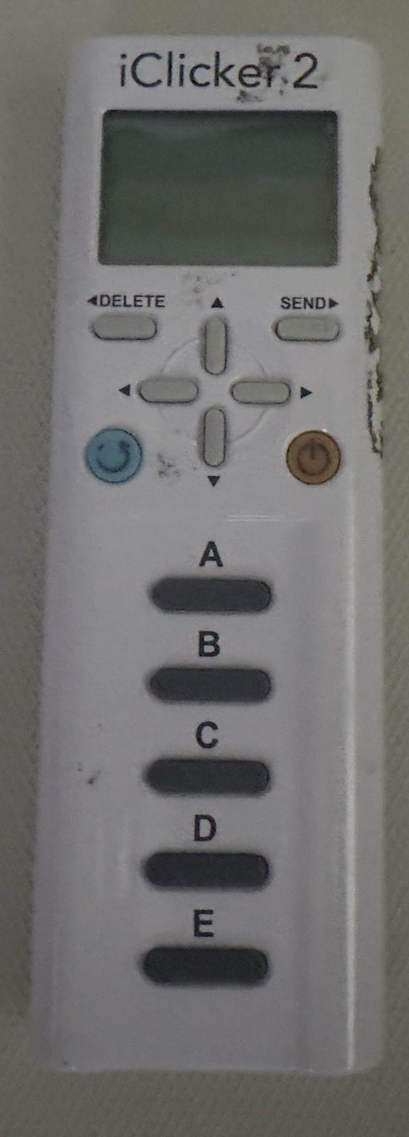 iClicker 2 Wireless Remote Control Classroom Response Clicker, White