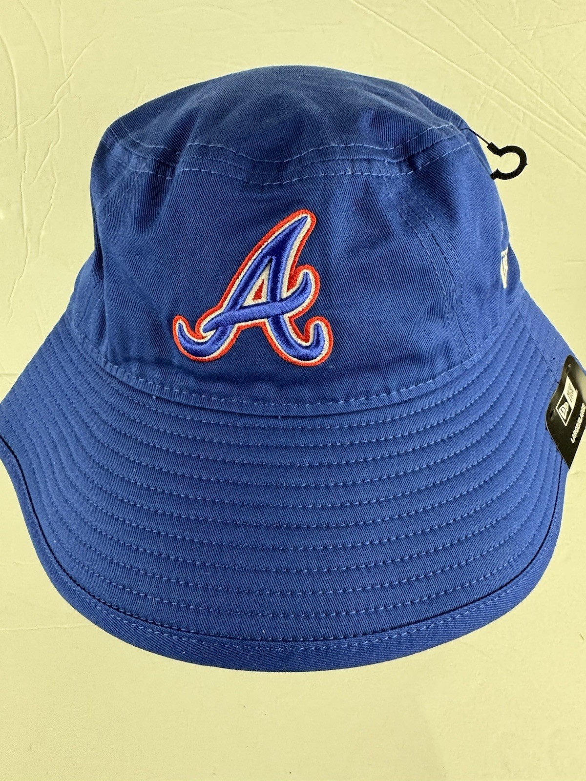 New Era Atlanta Braves Bucket Hat-L/XL-Royal Blue-New with Tags-FREE SHIPPING