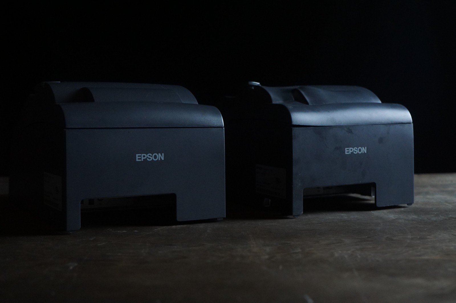 ✅UNTESTED✅2 Epson TM-U220B M188B Kitchen Receipt Printer W/ Ethernet - Read Desc