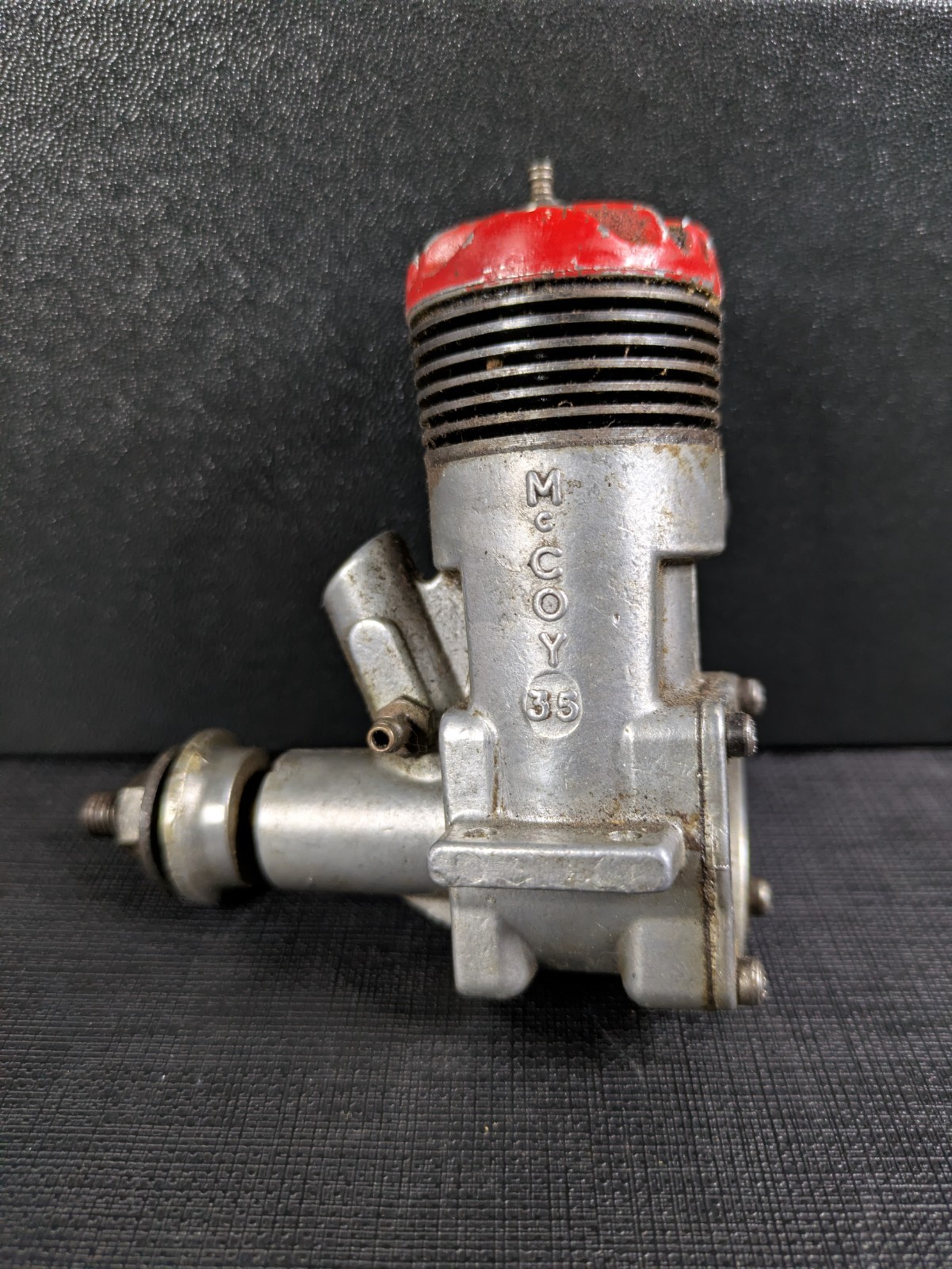 Vintage McCoy 35 Red Head RC Hobby Gas Engine