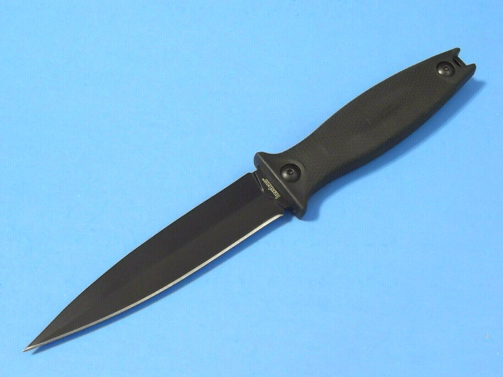 Kershaw 4007 Secret Agent single edge dagger fixed blade knife 8 5/8" overall