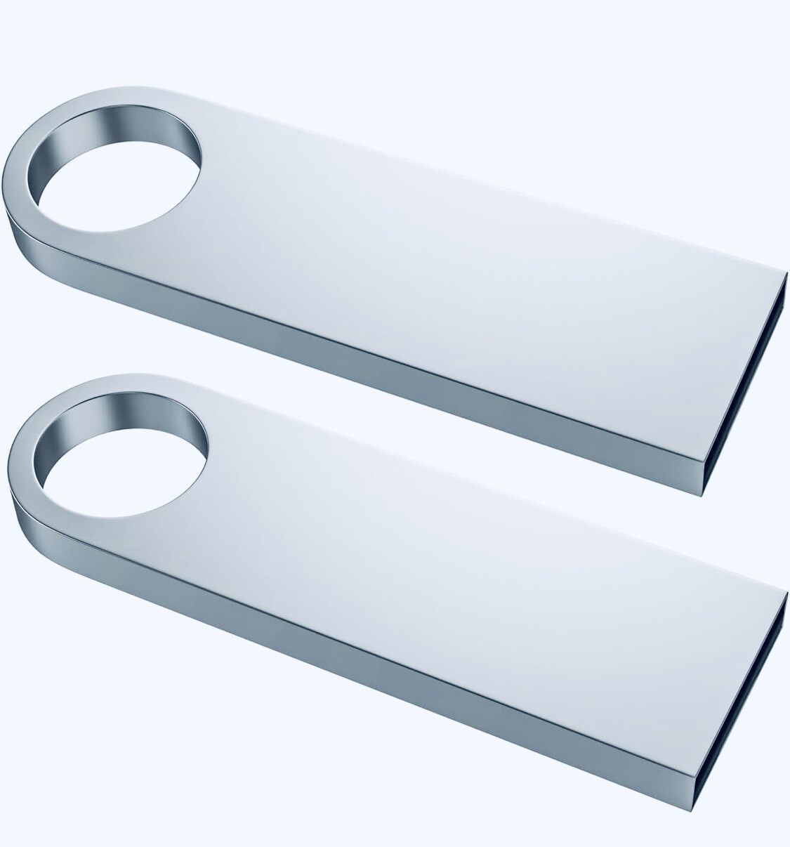 METAL USB STICK 100 PCS 8GB NO LOGO