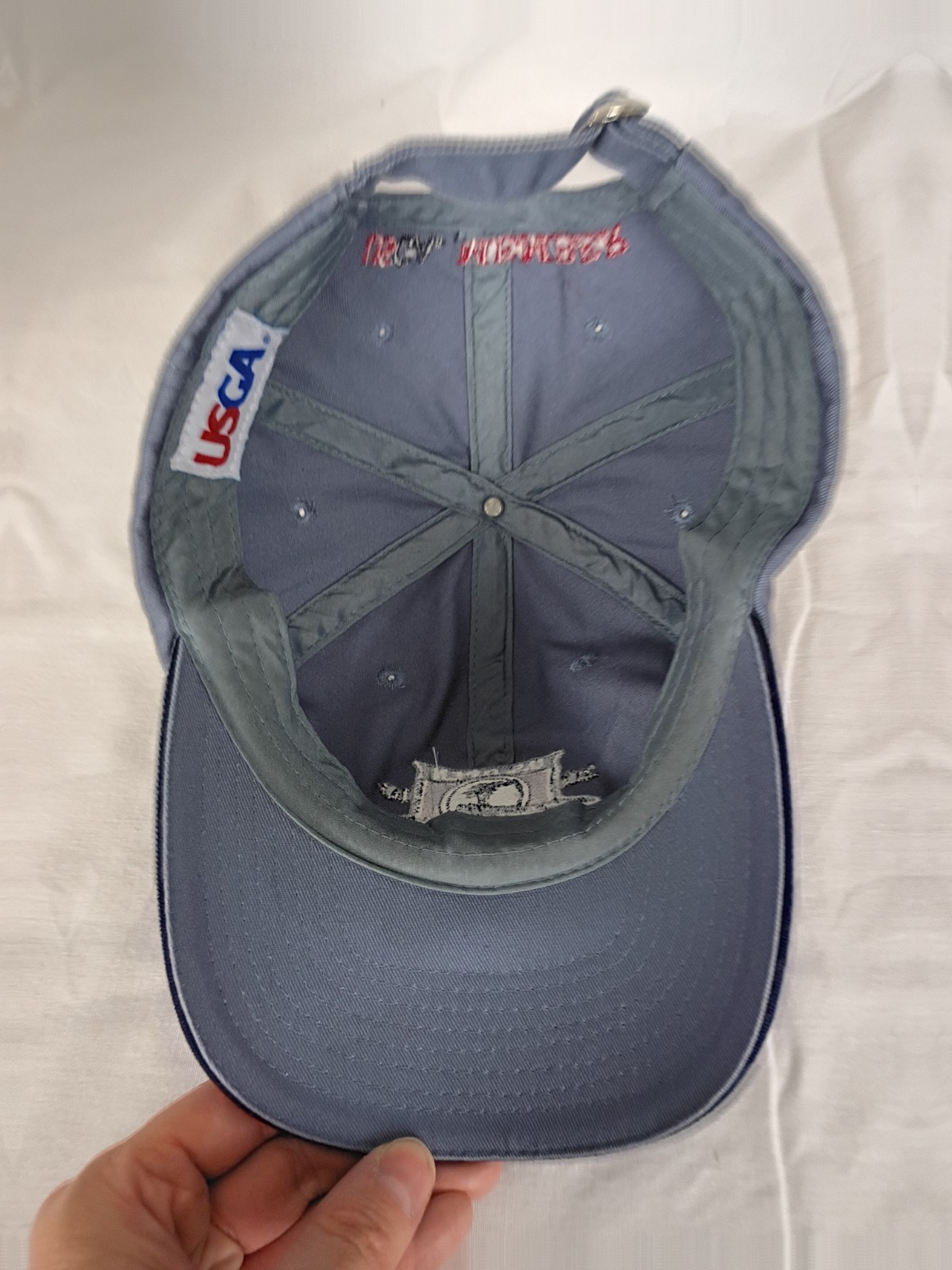 2010 US Open Pebble Beach USGA Member Hat Cap Golf Strapback Slate Blue