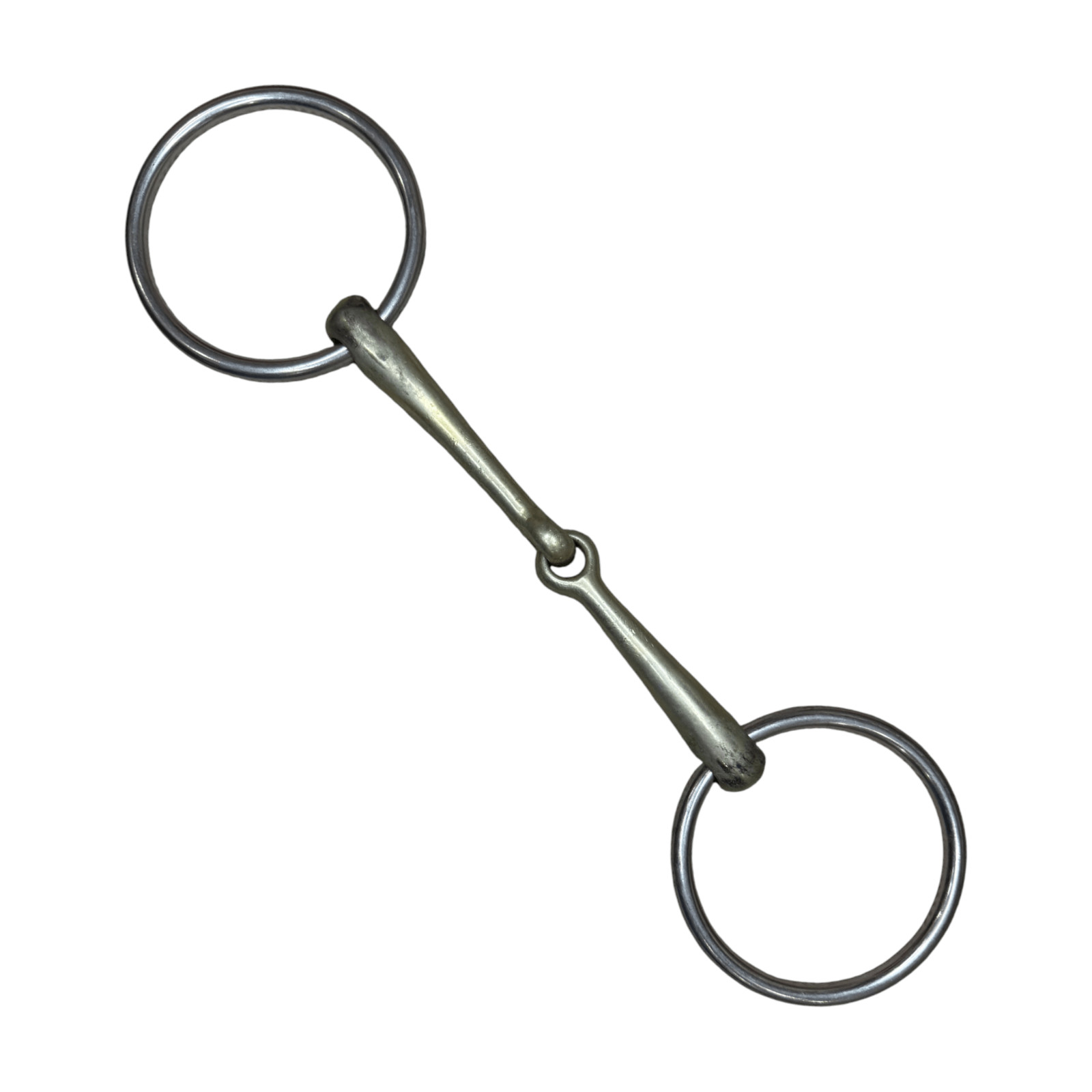 Herm Sprenger Singled Jointed Loose Ring Snaffle in Sensogan - 5 3/4"