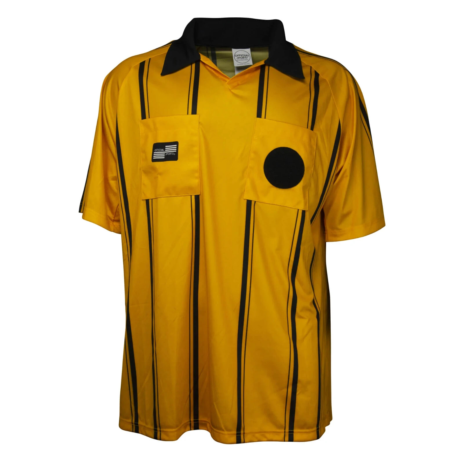 Official Sports International Mens USSF Economy XL Yellow Referee Soccer Jersey