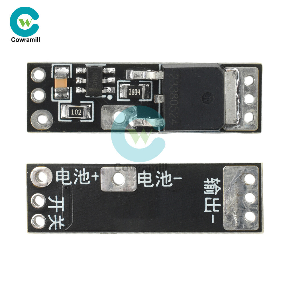 1S 30A High Current 10A Li-ion Battery Protection Board for DC 3.7V 4.2V Polymer