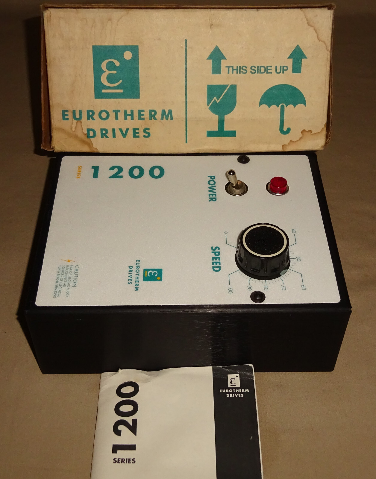 EUROTHERM DRIVES 12211-DN11 NRG SCR DRIVE 1 HP DC ELECTRIC MOTOR CONTROL NEW