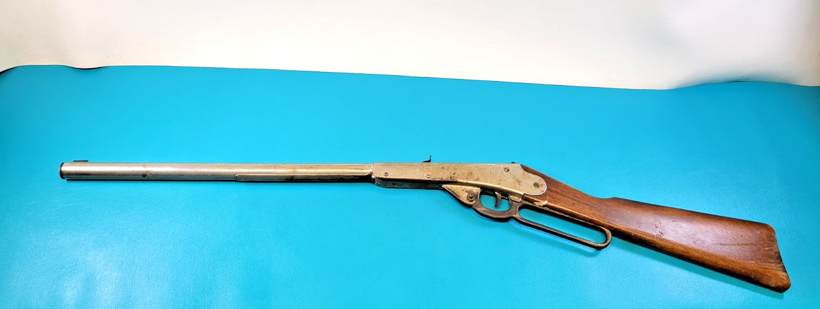 Rare Daisy No. 3 Model 24 Air Rifle BB .175 1000 Shot Nickel c. 1924   TR780