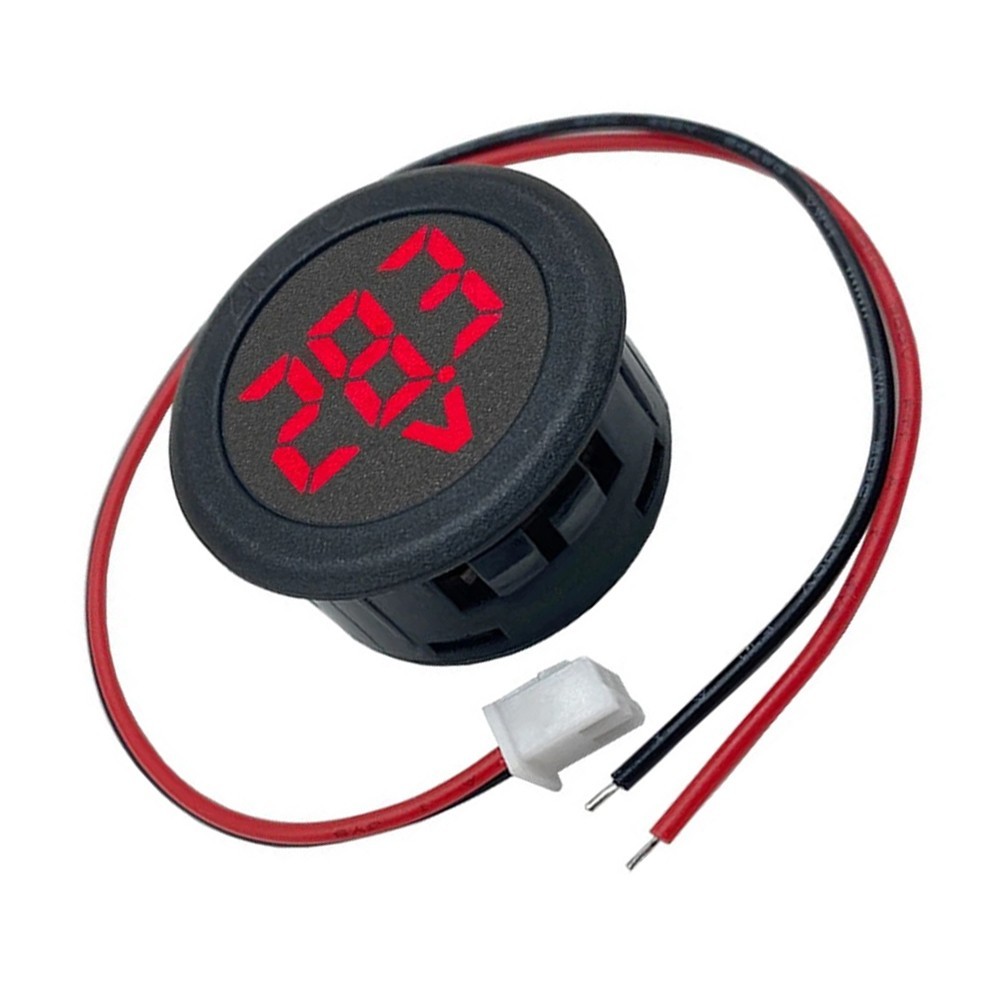 2 Wire DC Digital Voltmeter DC5100V 5 100V for Voltage Meter for Automotive Use