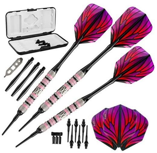 Viper Wings 80% Tungsten Soft Tip Darts One Size pink