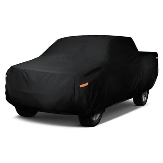 10-Layer Truck Cover Waterproof All Weather. T0 - see Vehicle Size Chart Black