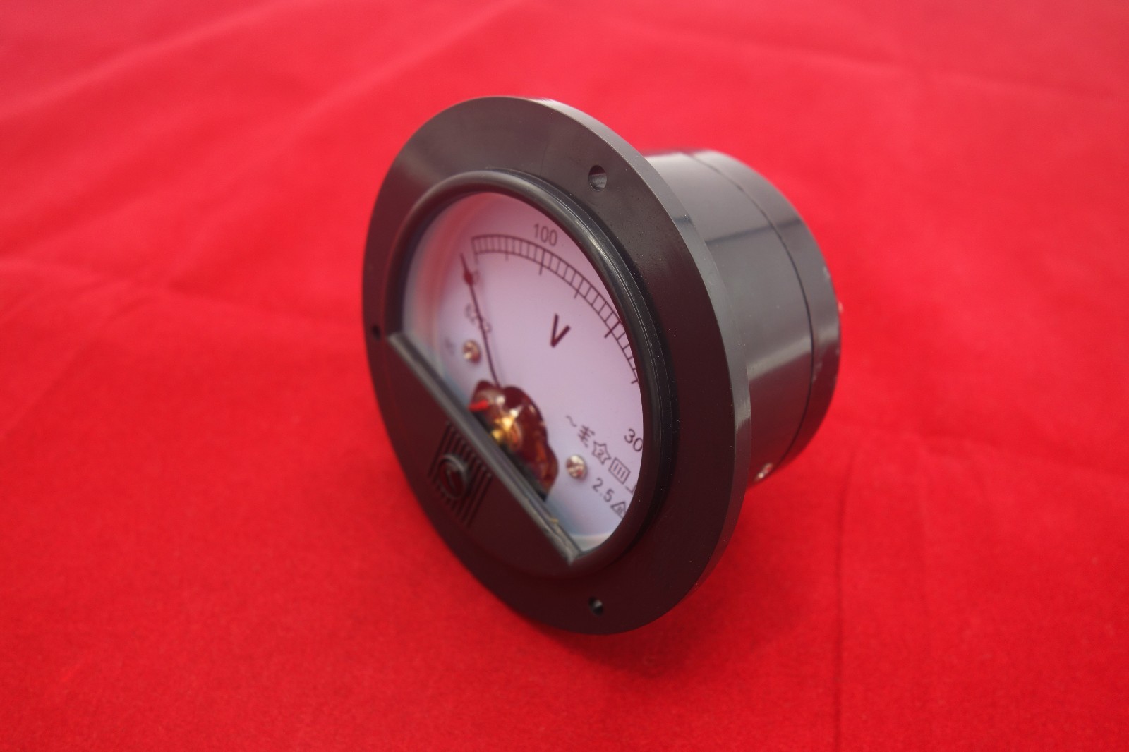 Round Analog Voltmeter Voltage Panel Meter Dia. 90mm directly Connect AC 0-300V