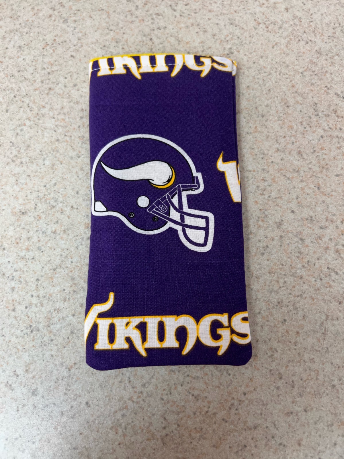 Eyeglass / Sunglass Soft Fabric Case - Minnesota Vikings on Purple - NFL - NEW!