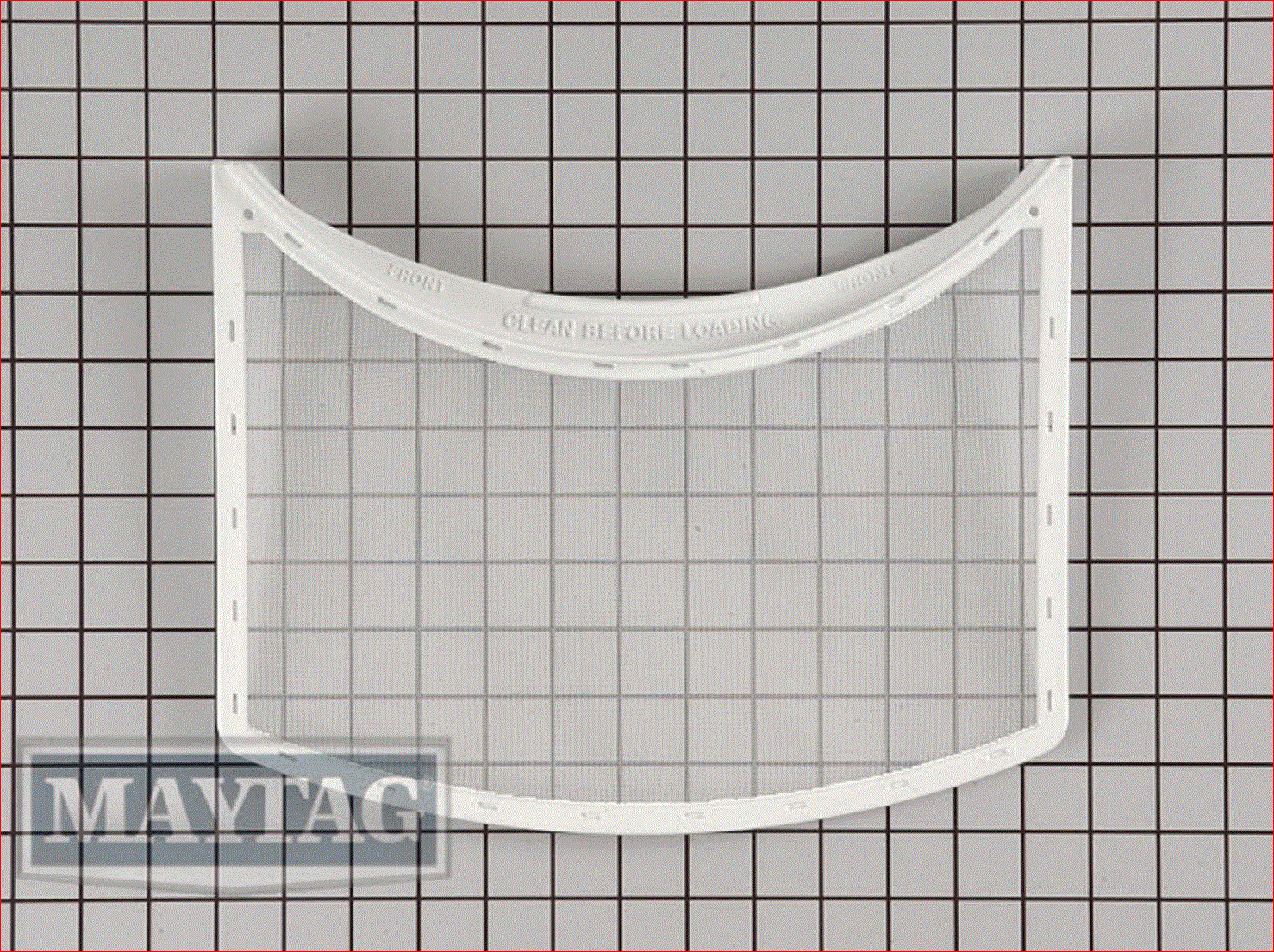 New Genuine OEM Whirlpool Maytag Dryer Lint Screen WP33001003