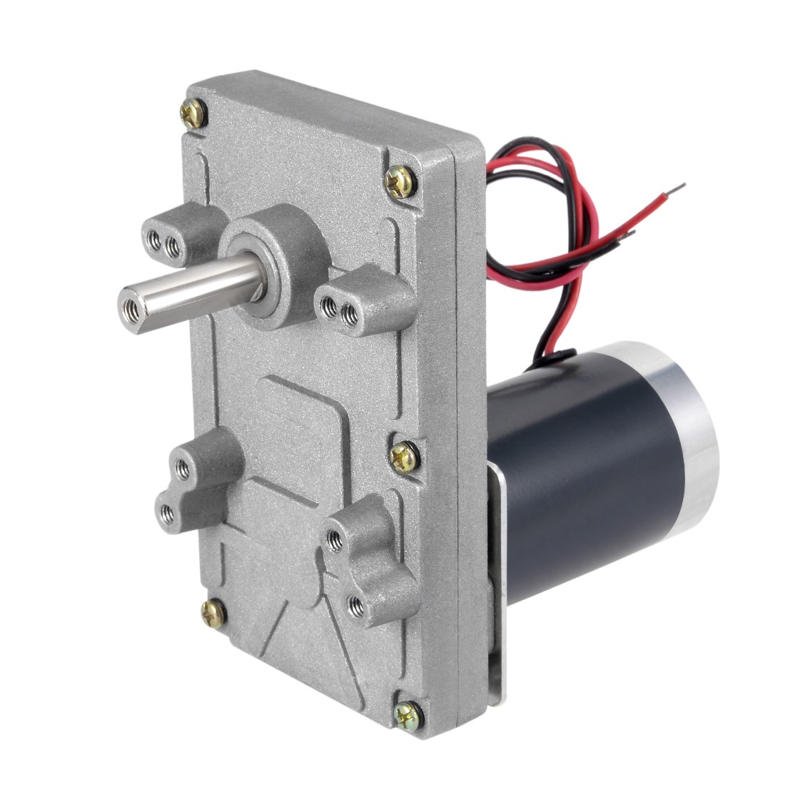 24V DC 70 RPM Gear Motor,High Torque Electric Gearbox Eccentric Output Shaft
