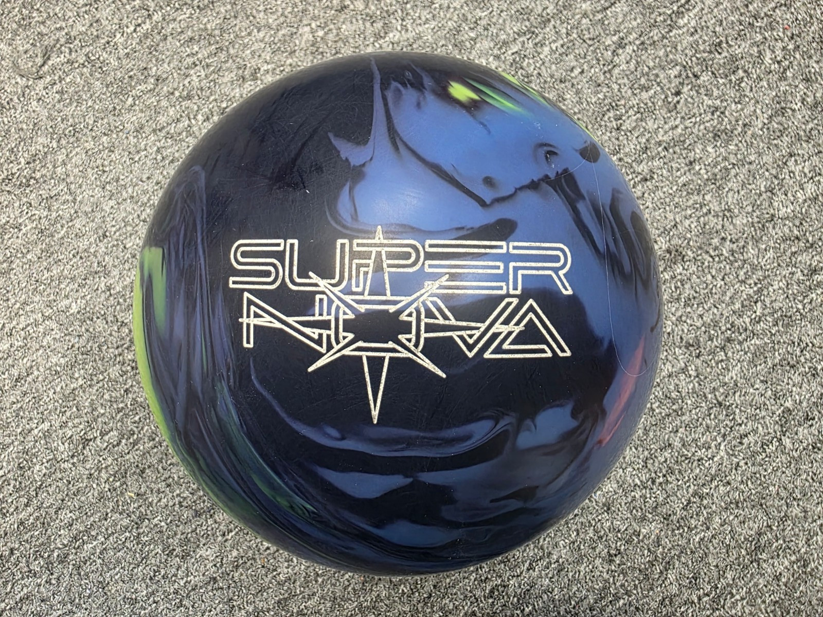 14 lbs USED Storm SUPER NOVA bowling ball