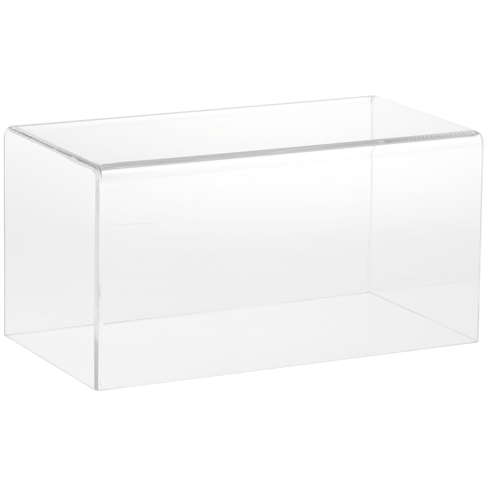 Plymor Clear Acrylic Display Case with No Base, 10" W x 5" D x 5" H