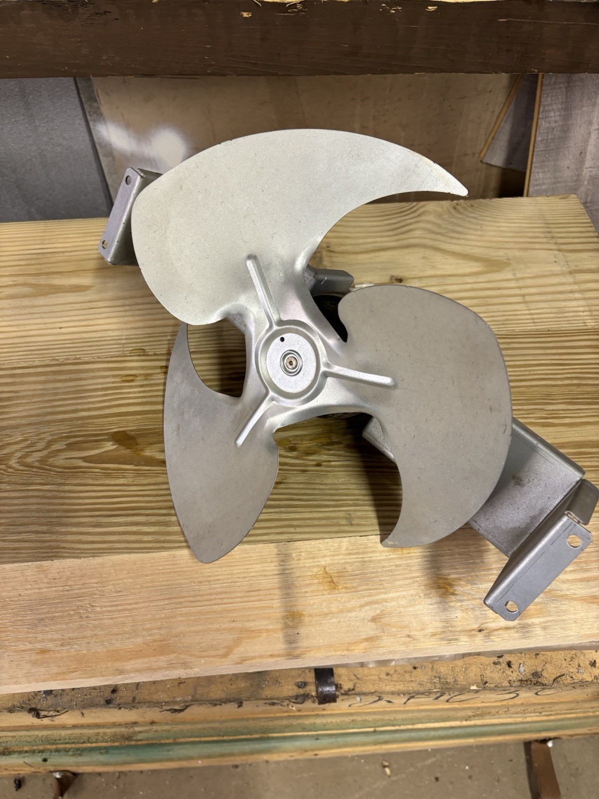 Scotsman Ice Machine Condenser Fan Motor 240V. With Bracket. Off Of C0630SA-32B