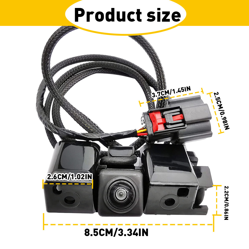 Rear View Back Up Backup Reverse Parking Camera For 2016-2019 GMC Sierra 1500