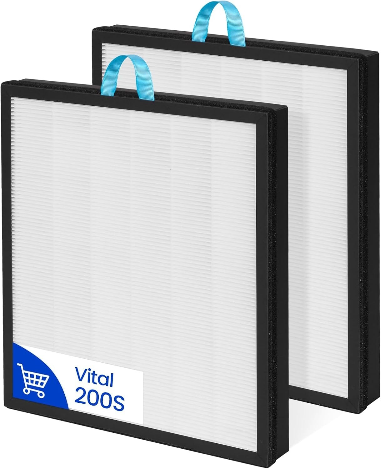 2X Vital 200S Filter True HEPA & Activated Carbon Filter for LEVOIT Vital 200S-P