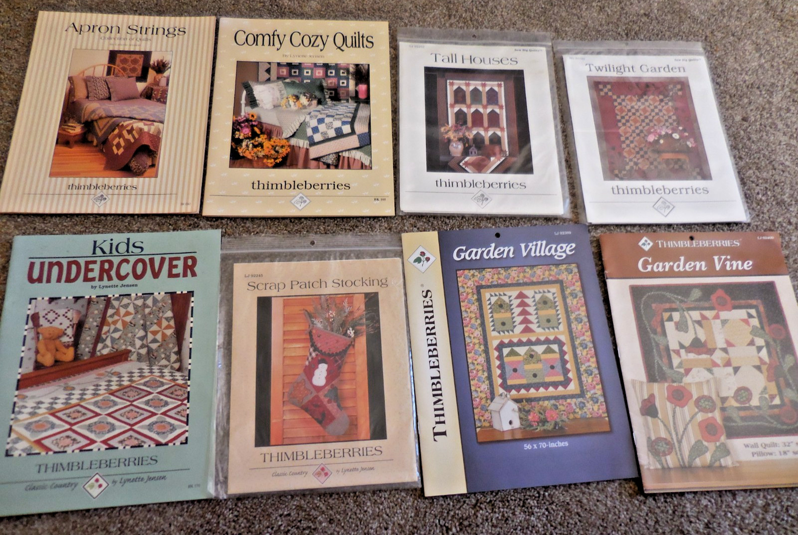 Thimbleberries Quilting Patterns - Lot of 8 SEE TITLES IN DESCRIPTION!  THANKS!