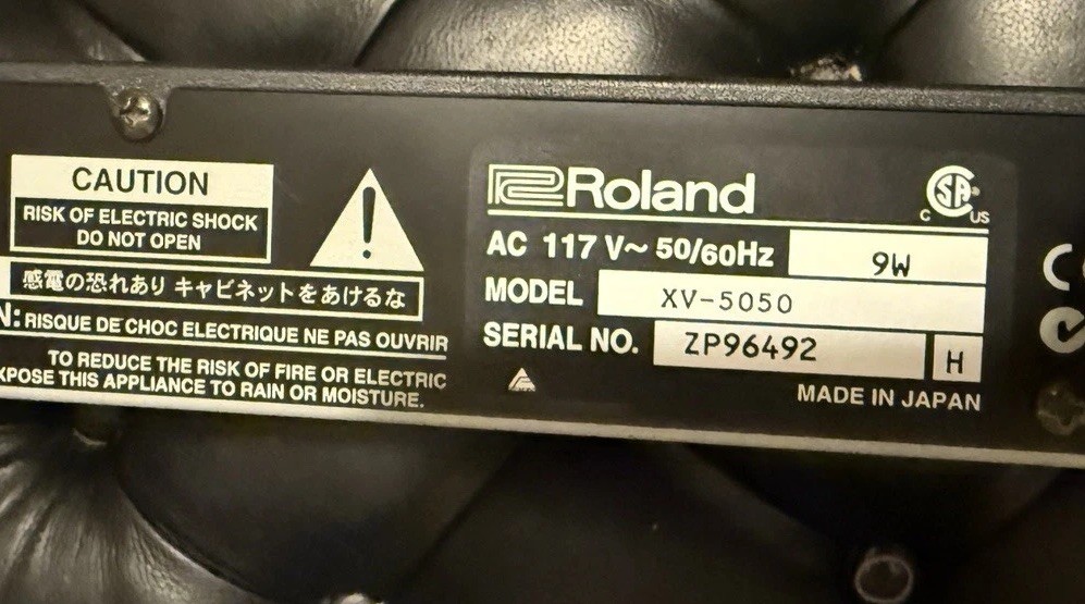 Roland XV-5050 64-Voice Synth Module xv5080 1-unit rack-module