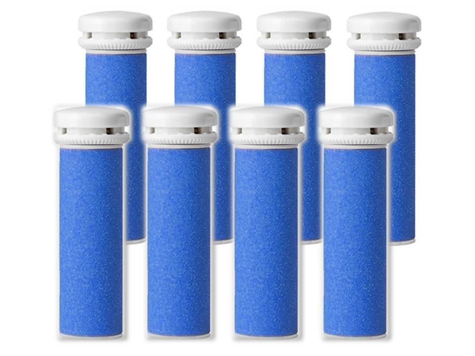 8 Extra Coarse Pedicure Refill Rollers Comp/w Em-jo Micro-Pedi Callus Remover