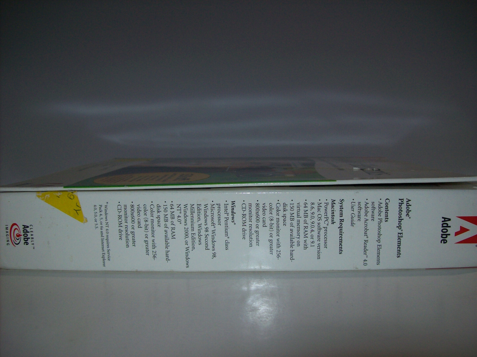 Adobe Photoshop Elements CD, +User Manual, Windows / Macintosh ver, +KEY