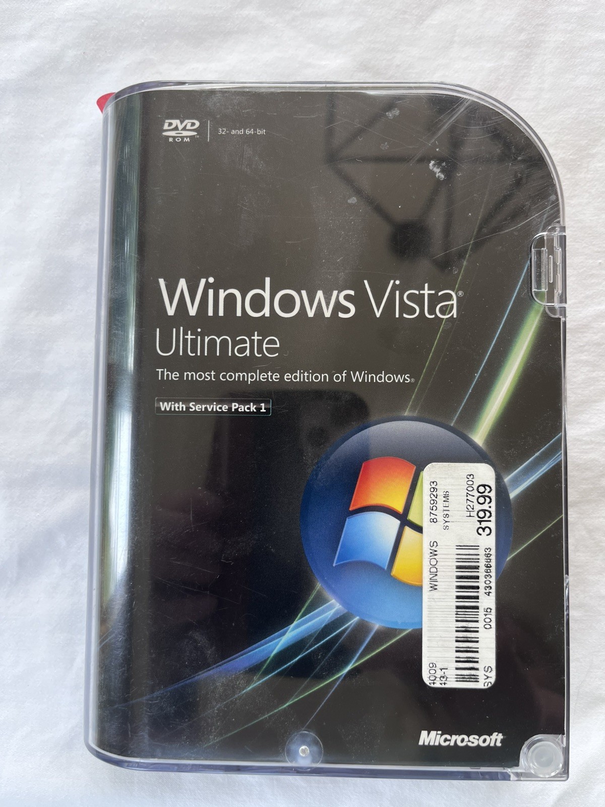 Microsoft Windows Vista Ultimate Full 32 Bit & 64 Bit DVDs