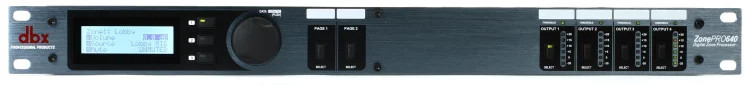 dbx ZonePRO 640 6x4 Digital Zone Processor