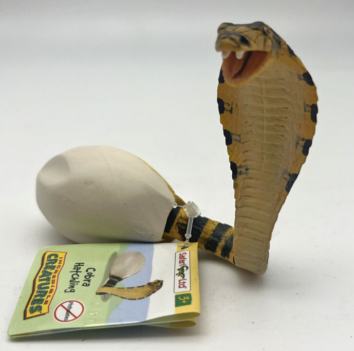 Hatching Cobra Snake - Discontinued Safari Item
