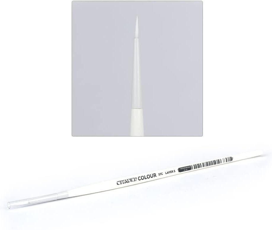 Games Workshop Citadel STC Layer Brush Small Synthetic for Miniatures Genuine