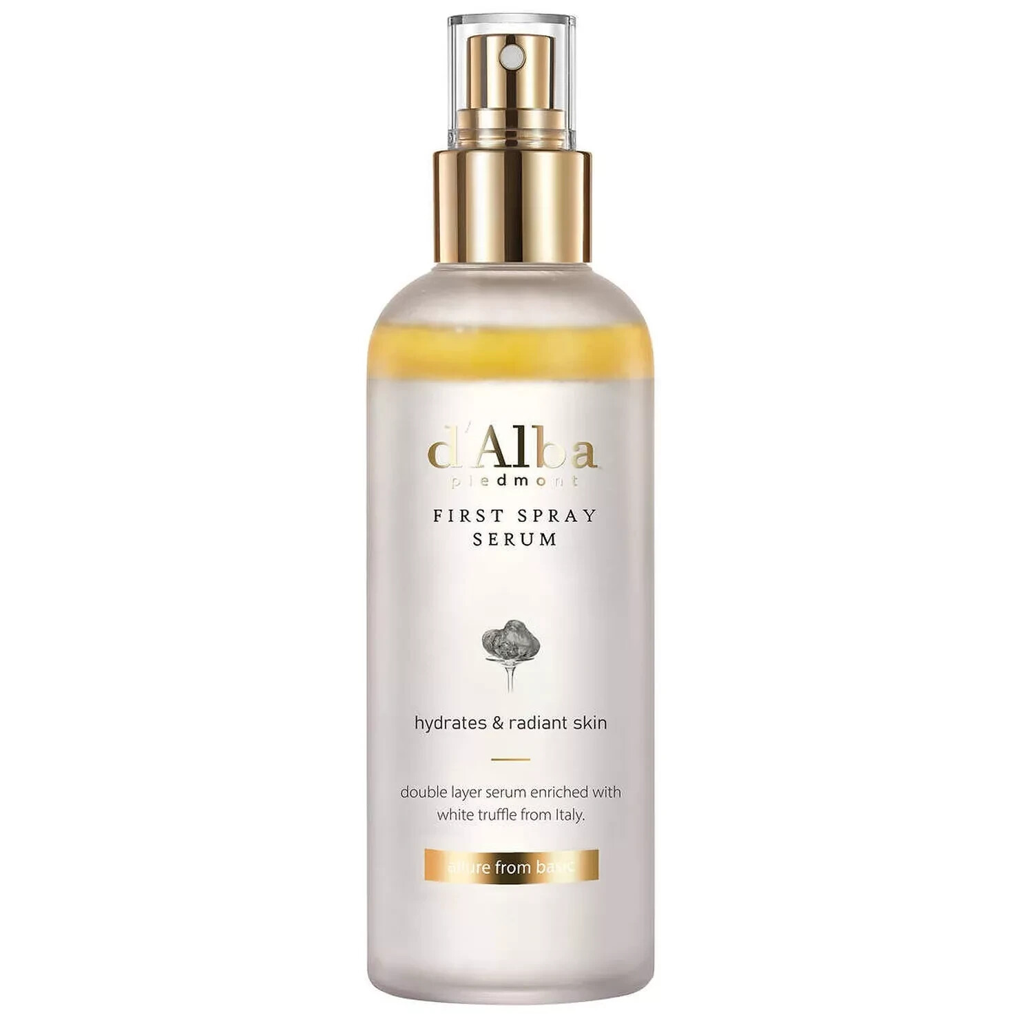 D ALBA PIEDMONT WHITE TRUFFLE FIRST SPRAY SERUM ITALIAN MOISTURIZER 3.38oz -NWOb