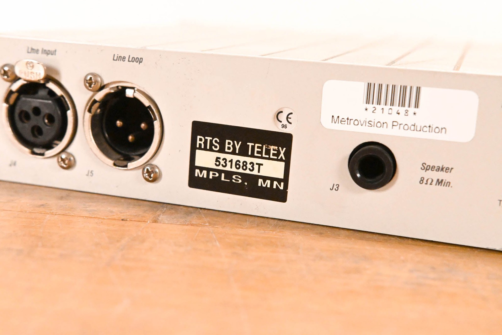 RTS MRT-327 2-Channel Intercom User Station CG01TKU