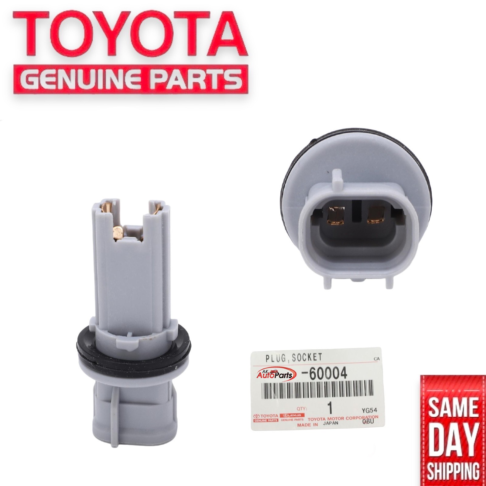98 - 07 LEXUS LX470 FRONT TURN SIGNAL CORNER LIGHT SOCKET OEM QTY 1 NEW