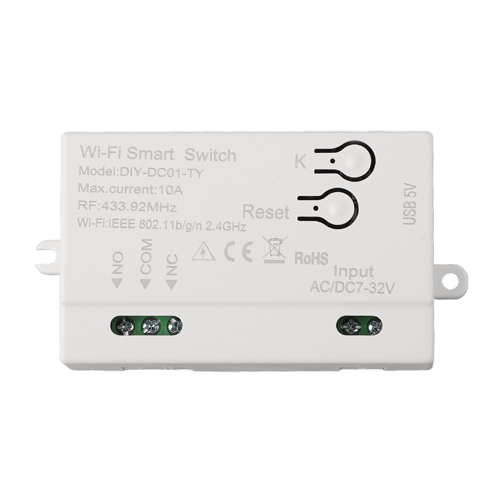 Wireless Smart Switch Maximum Voltage Model Authorization Settings PC