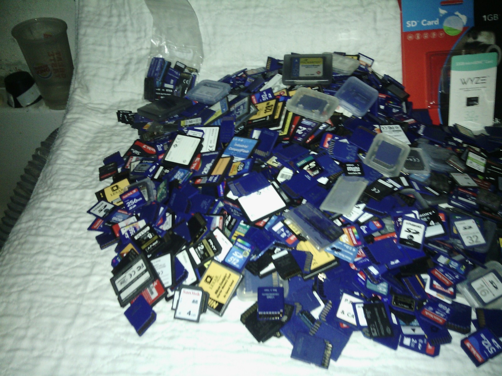 sd cards    camera cards       10 pack       mix brands