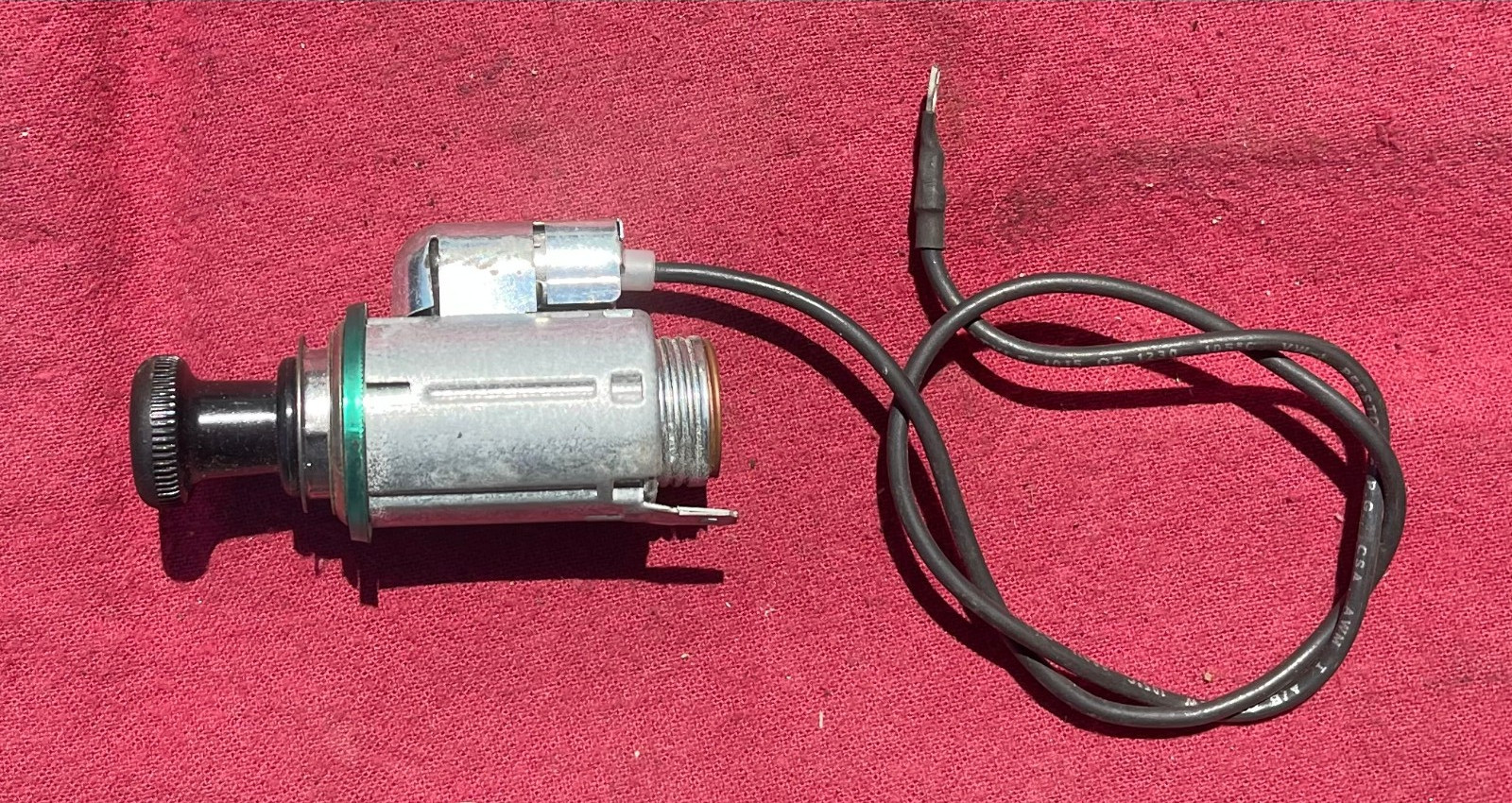 Cigarette Lighter w/ White Pictoral, Optional Extra for Alfa Romeo VW Volvo Ford