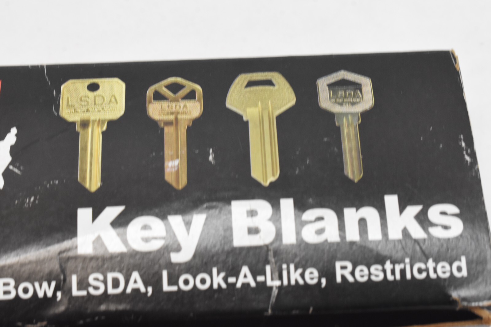 LSDA Key Blanks for Locksmith 99 Schlage SC4 1145 Brass Restricted Blank Key